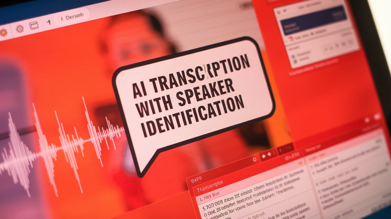 How AI Transcription with Speaker Identification Works